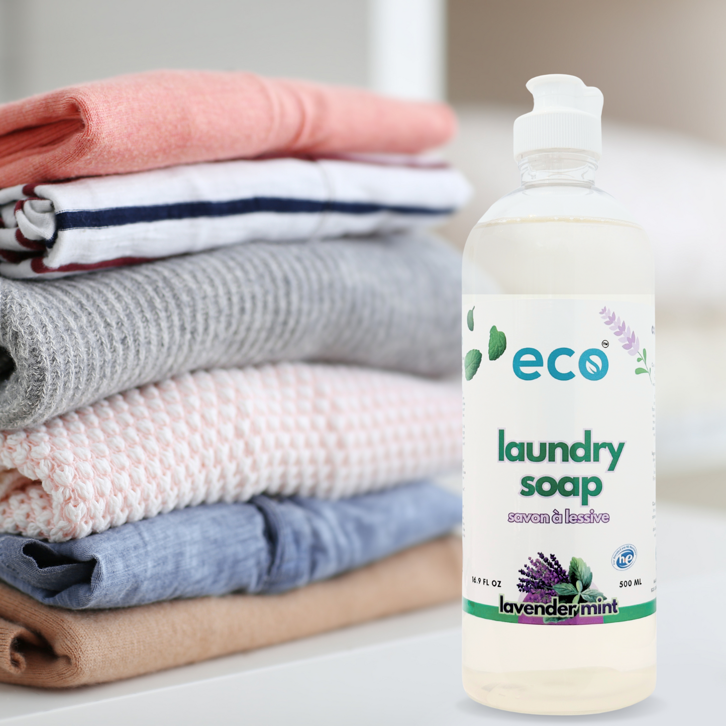 Eco Company Laundry Soap Lavender Mint.