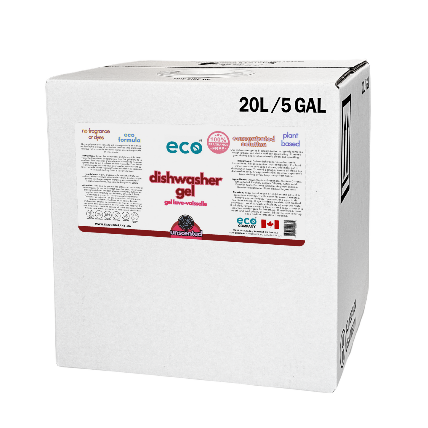 Dishwasher Gel - Eco Cube