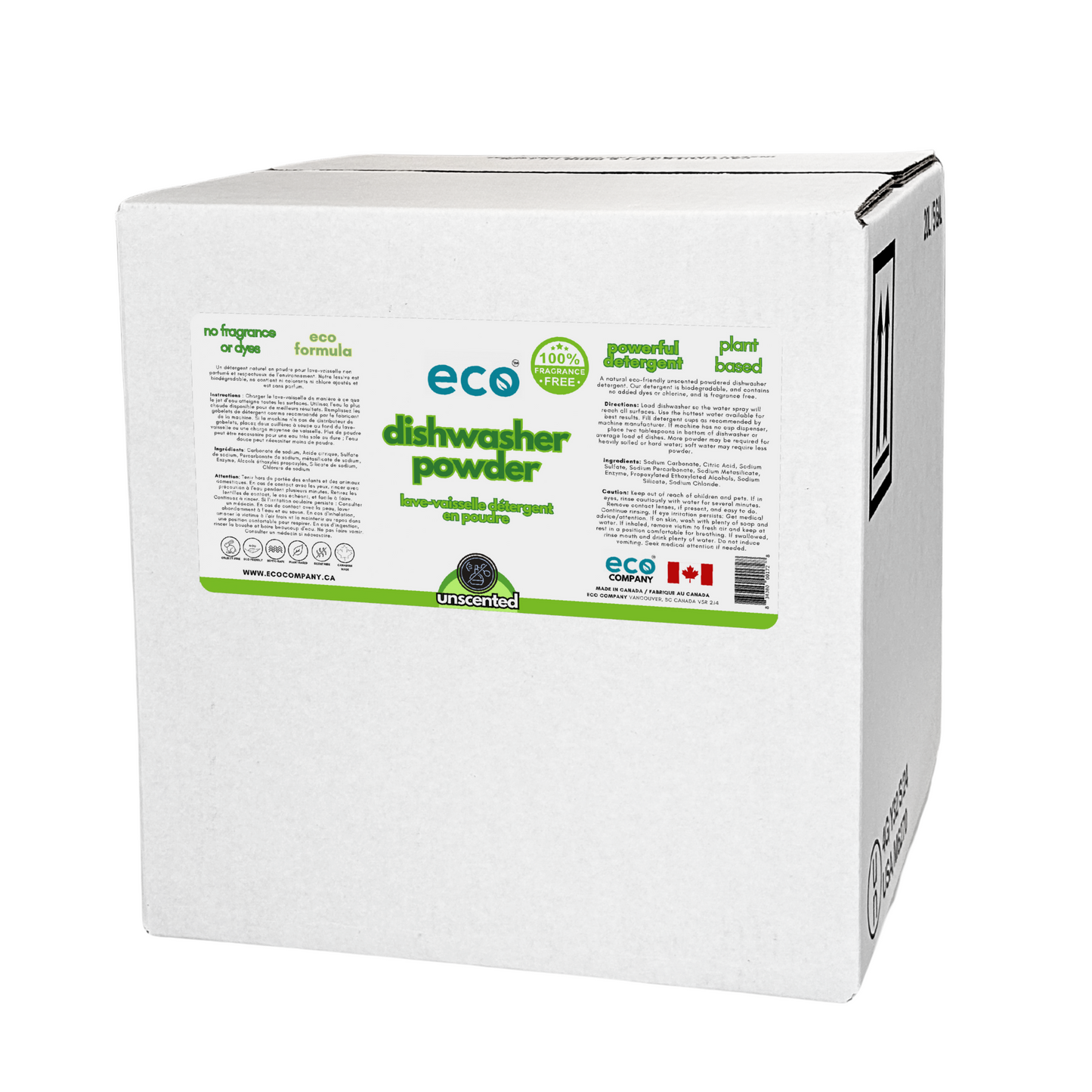 Dishwasher Powder Detergent - Eco Cube
