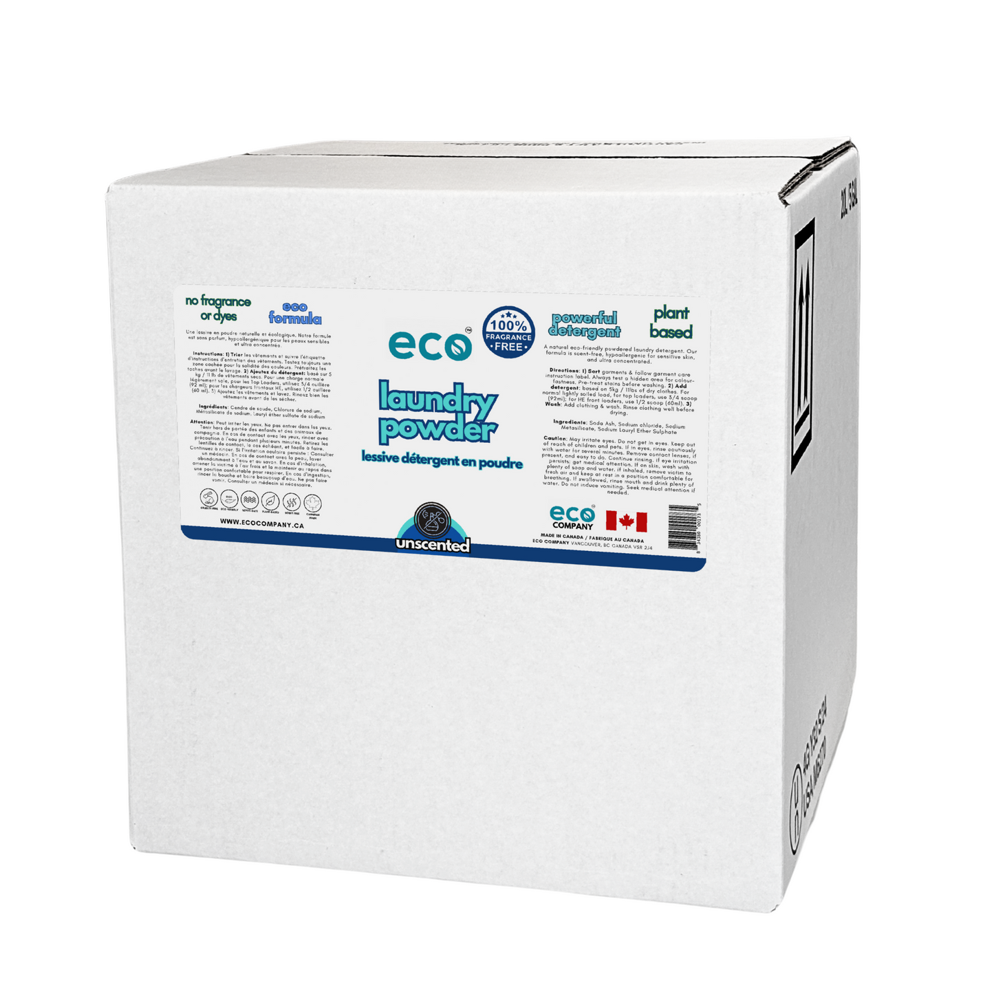 Laundry Powder Detergent - Eco Cube