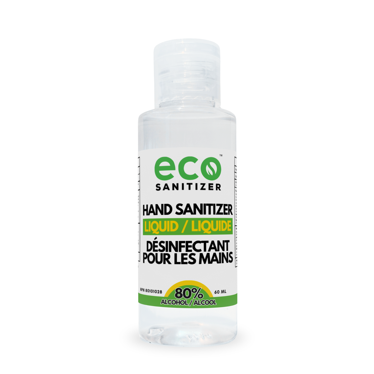 Canada wholesale mini hand sanitizer liquid in a 60 mL bottle, perfect as a disinfectant and a travel hand sanitizer. 