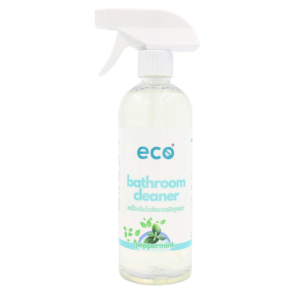 Eco bathroom cleaner in a 500ml ready-to-use bottle for wholesale, ideal for eco-friendly retailers.